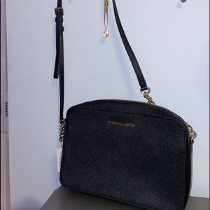 NWT black Michael Kors crossbody